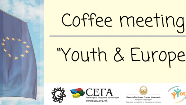 Volunteers Centre Skopje: Coffee Meeting on the Topic Youth & Europe